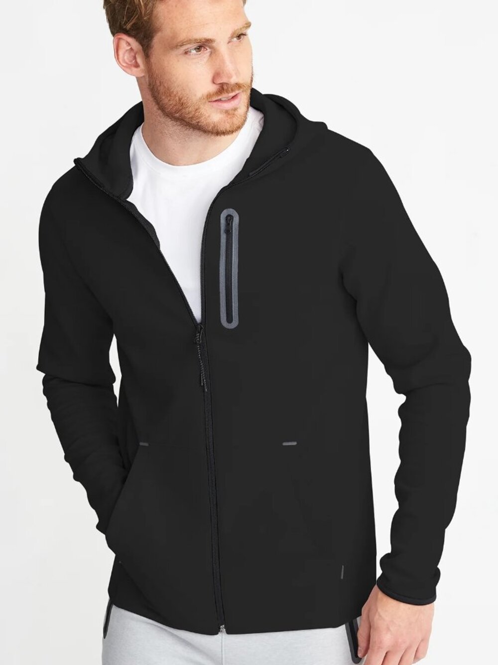 Old Navy Dynamic Fleece Full-Zip Hoodie Size XL (New)